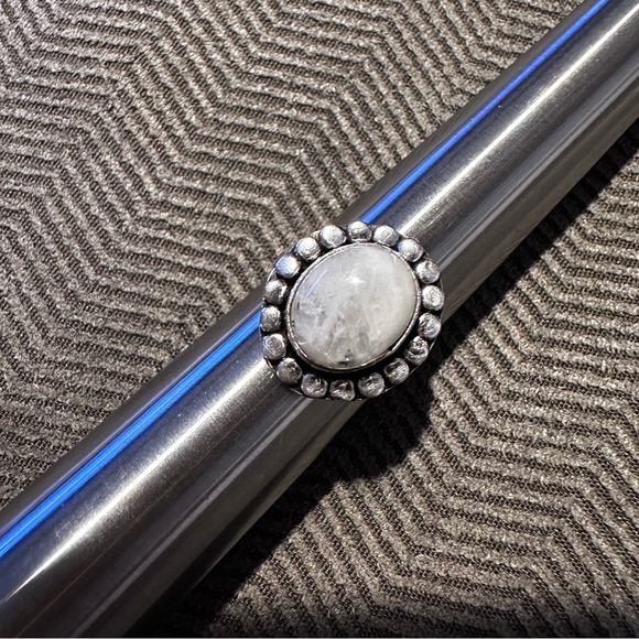 Jewelry - Moonstone Sterling Silver overlay ring